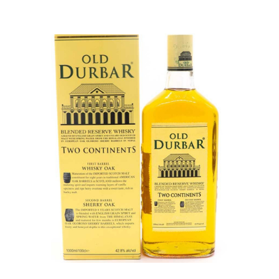 OLD DURBAR REGULAR WHISKEY 1LTR
